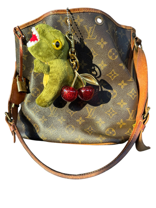 Green Dino Plush Bag Charm